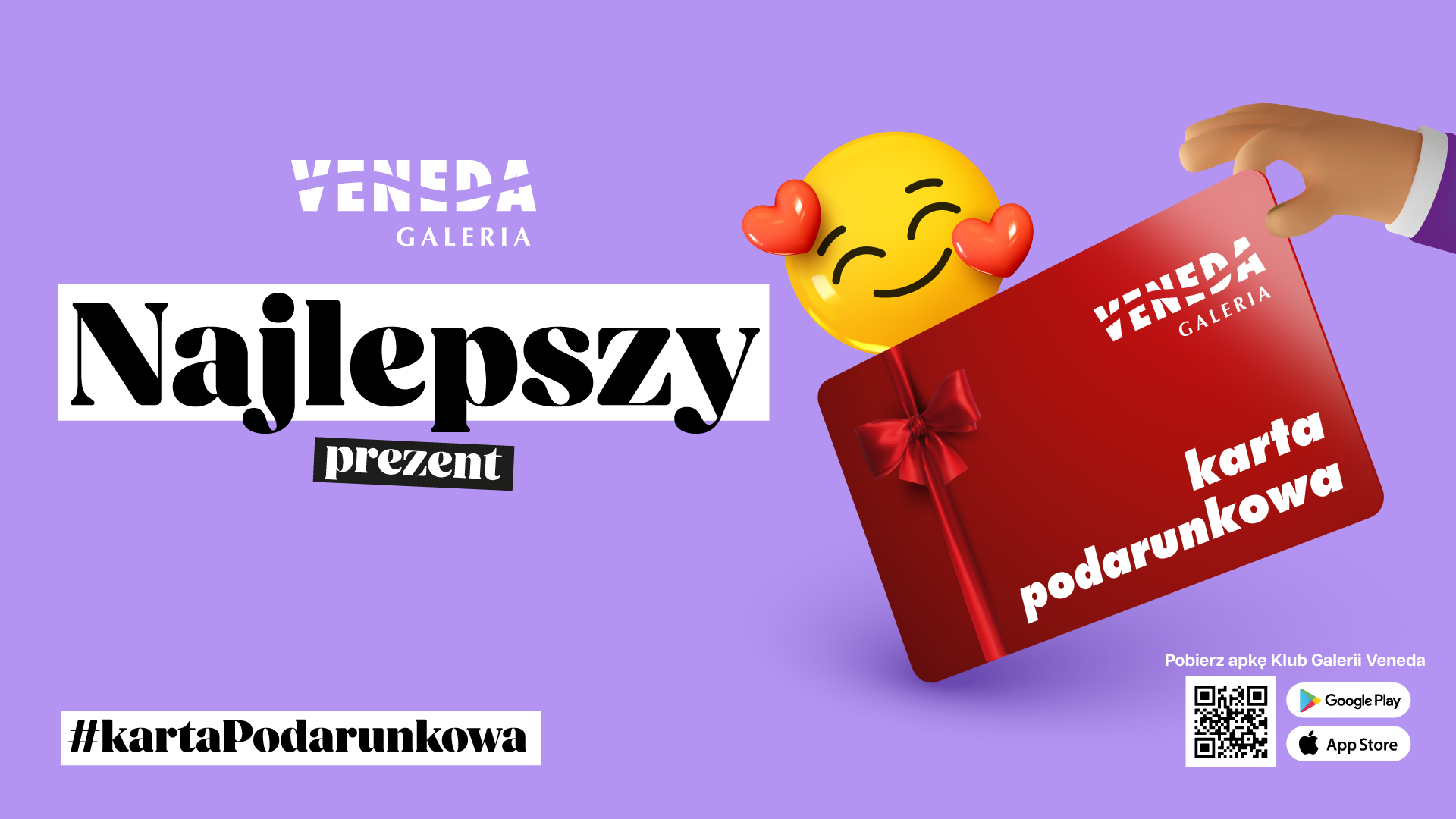 Idealny Prezent KARTA PODARUNKOWA Galeria Veneda Galeria Veneda