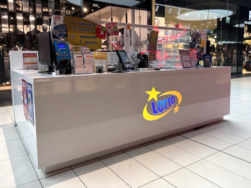 Kolektura LOTTO/Salon Gier - witryna