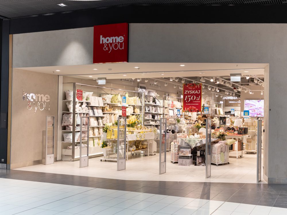 witryna sklepu home&you w galerii veneda