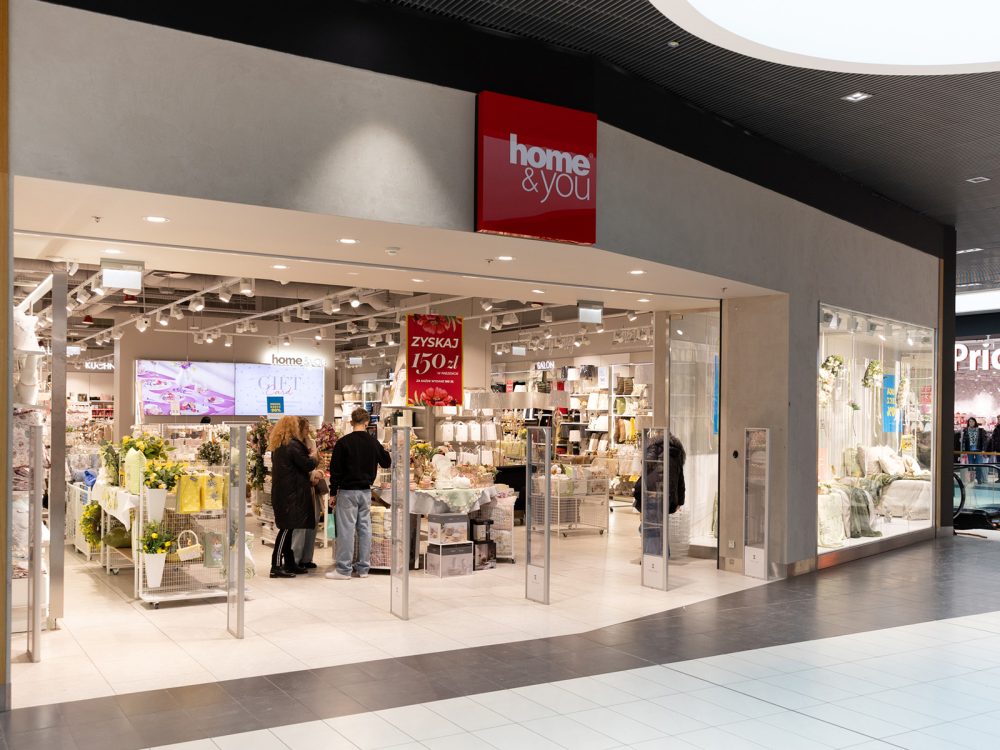 witryna sklepu home&you w galerii veneda