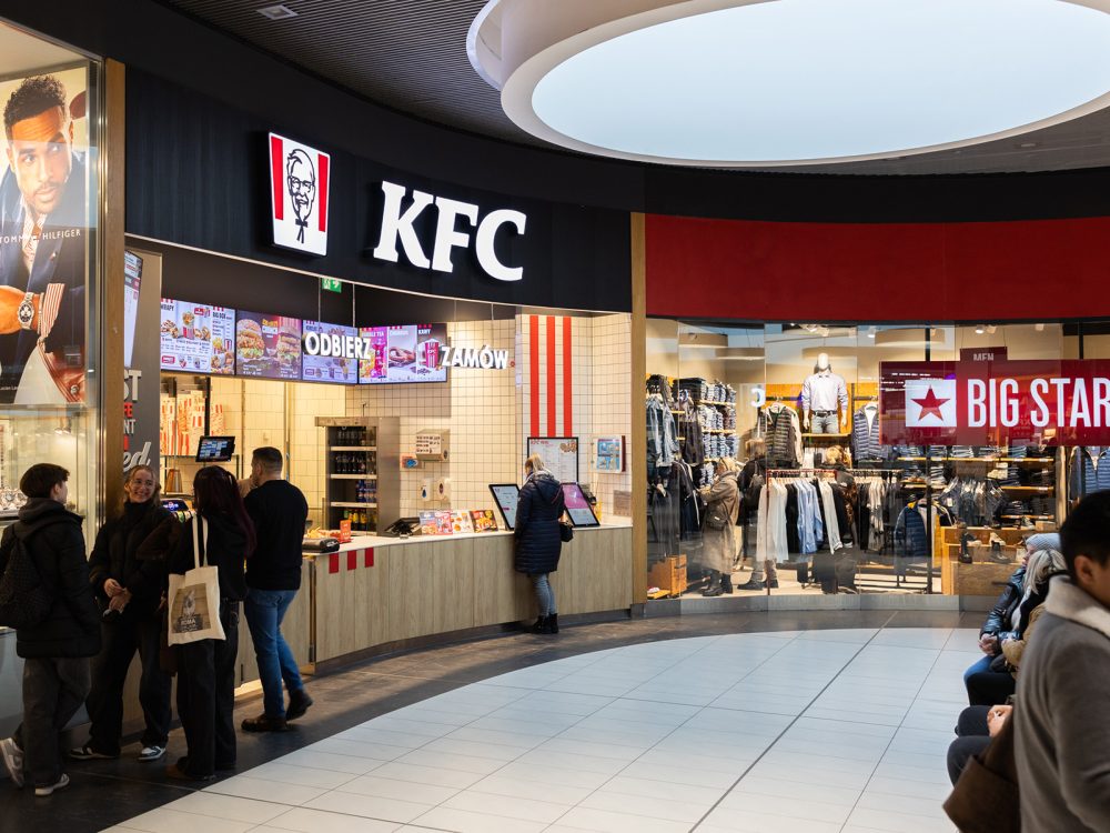 restauracja kfc w galerii veneda