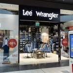 witryna sklepu lee wrangler w galerii veneda