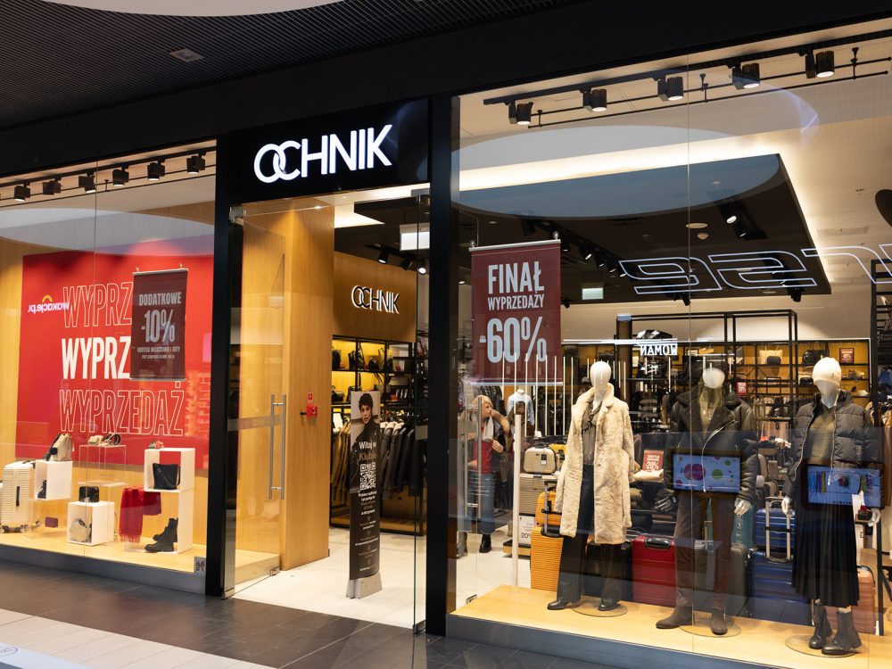witryna ochnik w galerii veneda