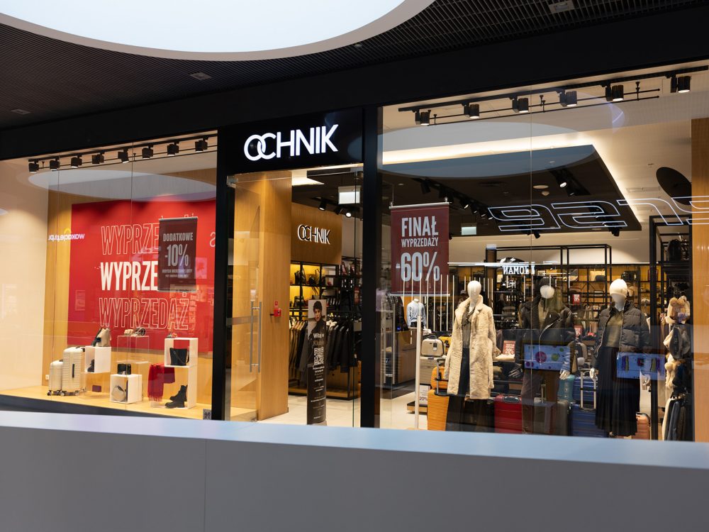 witryna ochnik w galerii veneda