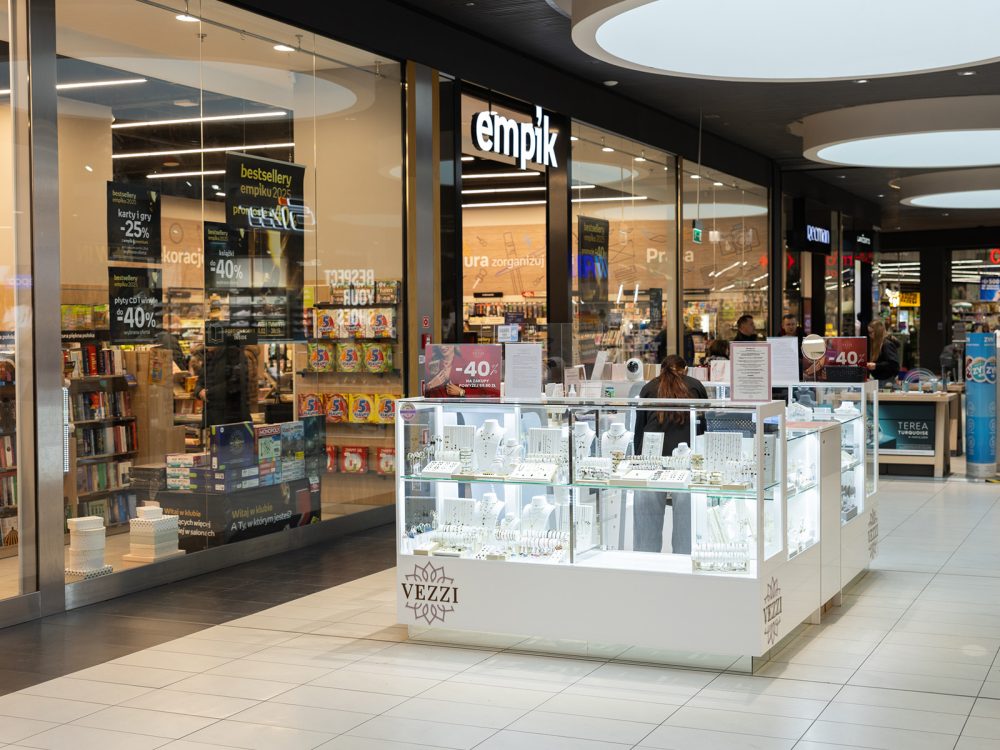 stoisko vezzi w galerii veneda