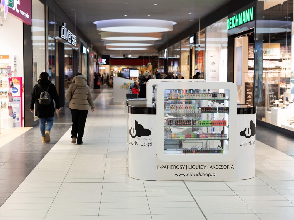 wyspa cloudshop w galerii veneda