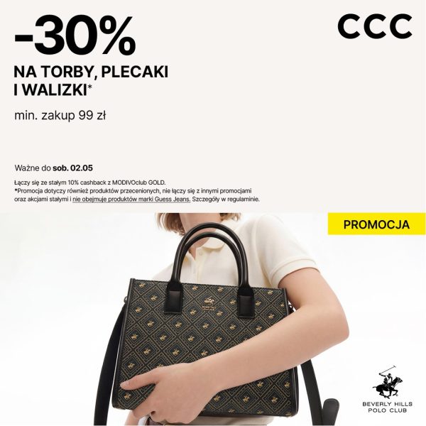 Kreacja graficzna przedstawiająca promocję \