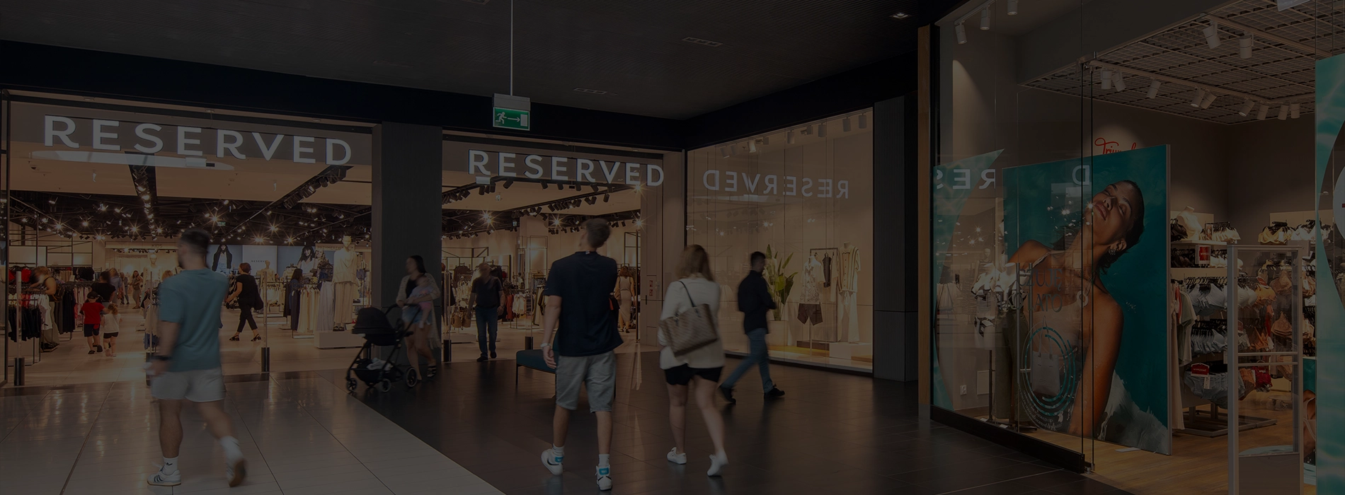 zdjęcie witryny reserved w galerii veneda