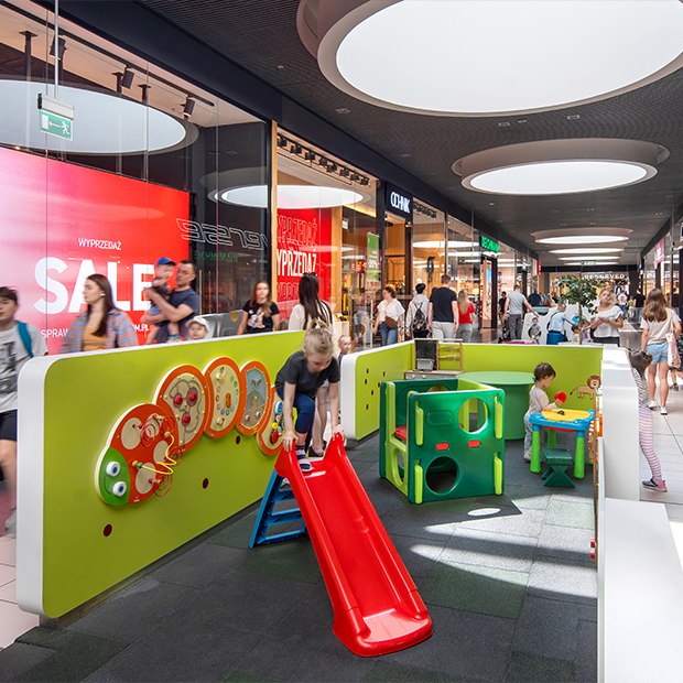 Ogródek dla dzieci w galerii veneda