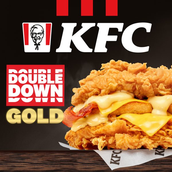 KFC - kampania DOUBLE DOWN GOLD
