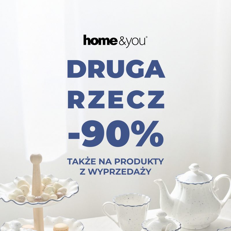 home&you sale druga rzecz-90%