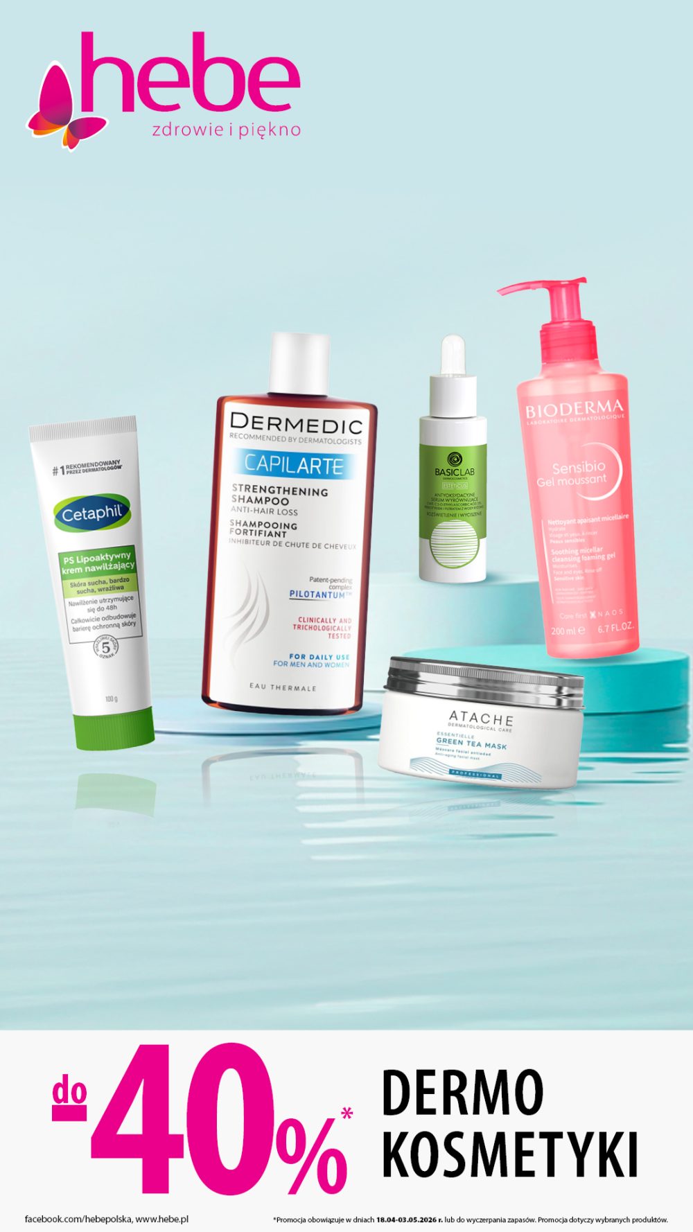 Hebe DERMOKOSMETYKI DO -40% mobile