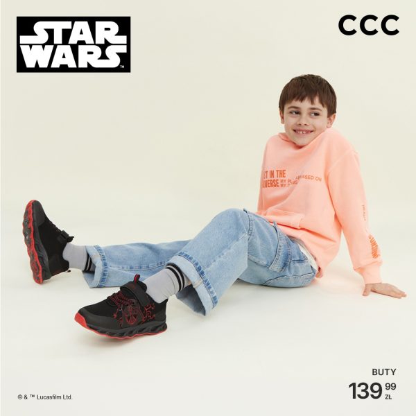 Nowa kolekcja STAR WARS dla najmłodszych już w CCC! Galeria Veneda