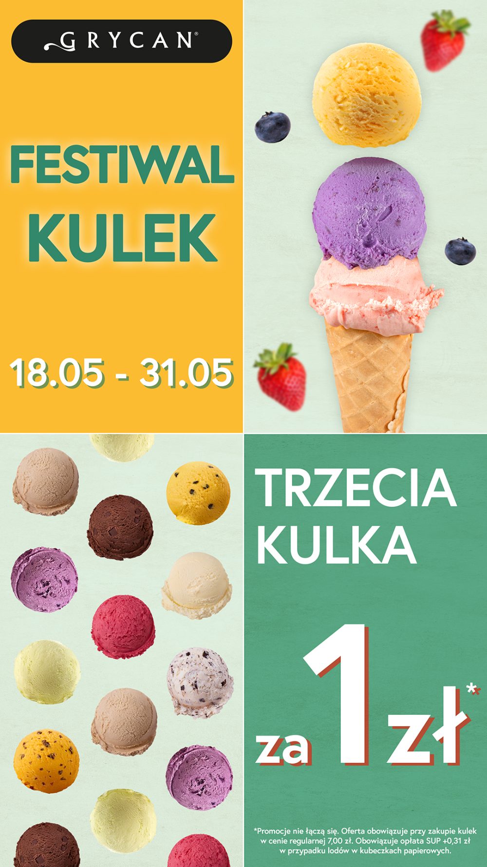 FESTIWAL KULEK w Grycanie: trzecia kulka za 1 zł! Galeria Veneda