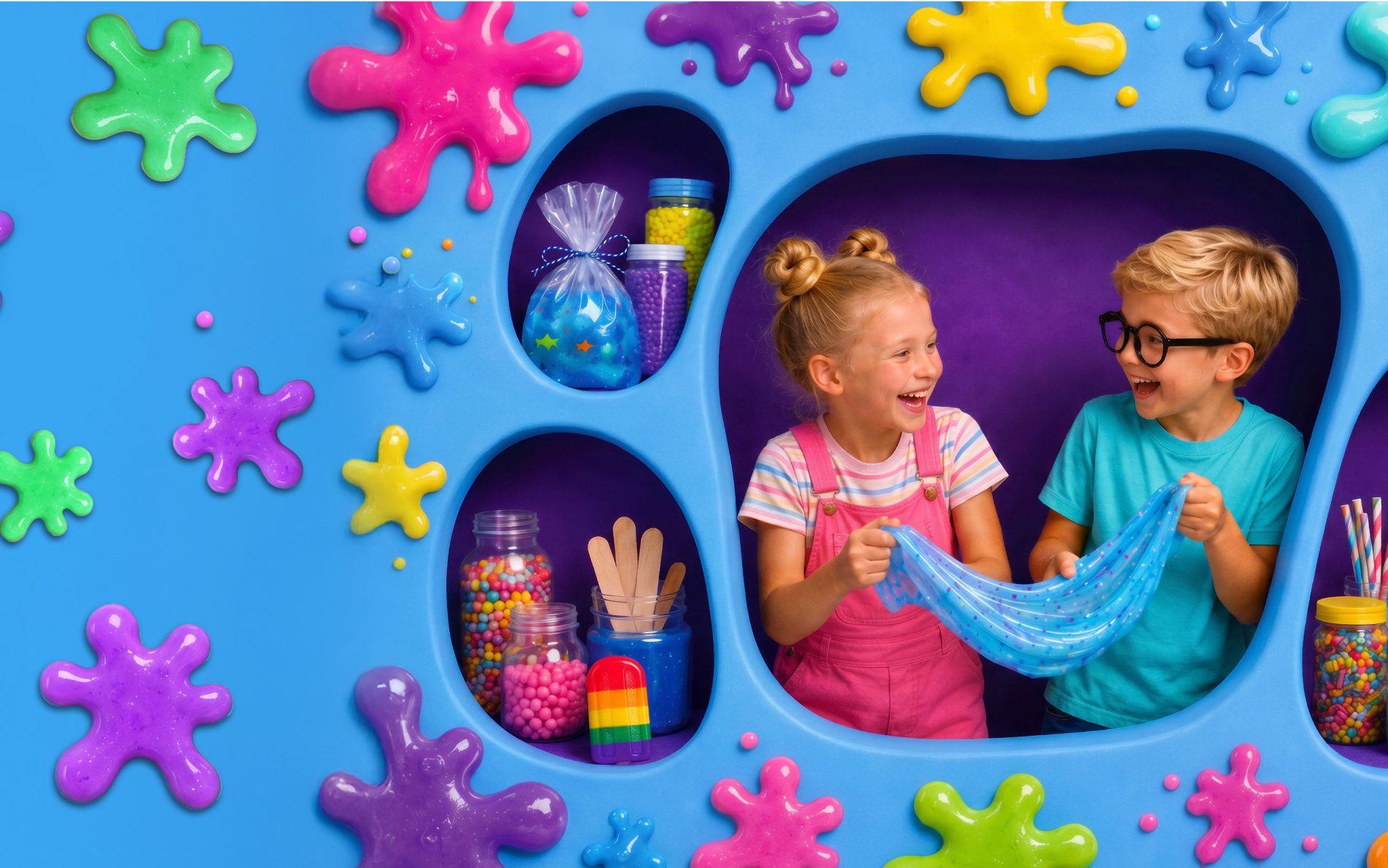 warsztaty slime! Galeria Veneda