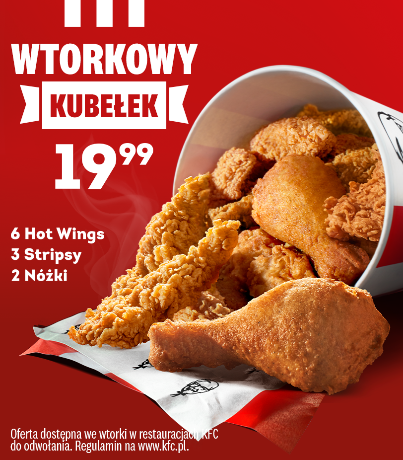 Wtorkowy Kubełek wraca do KFC!
