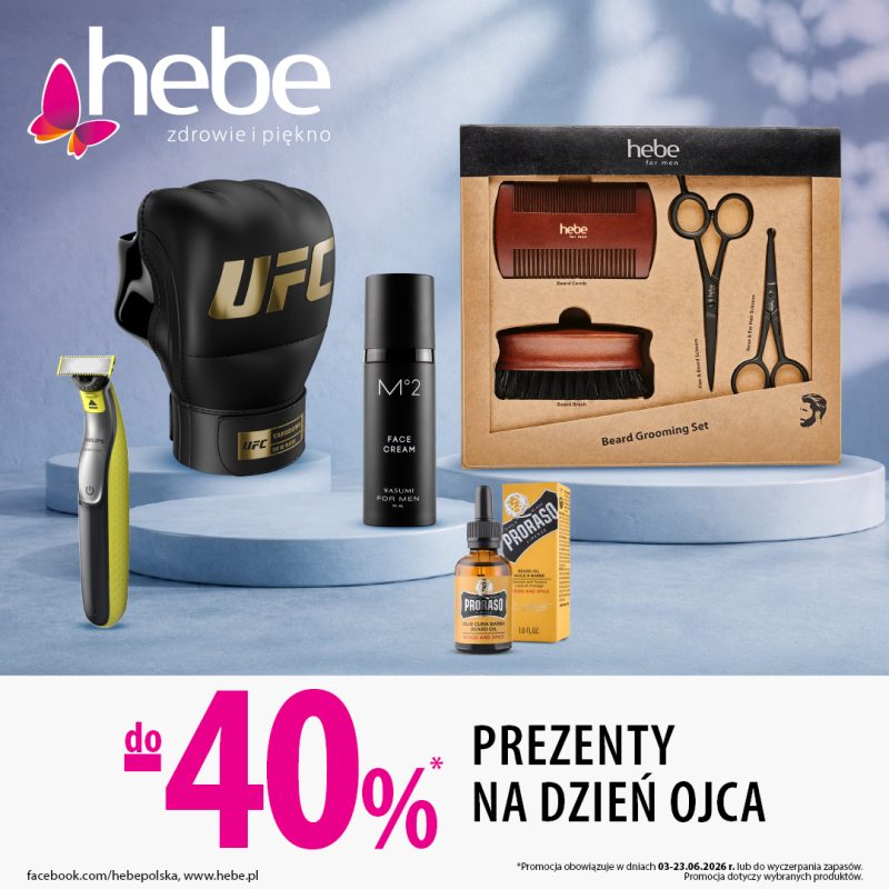 Hebe Galeria Veneda Promocja na DZIEŃ OJCA