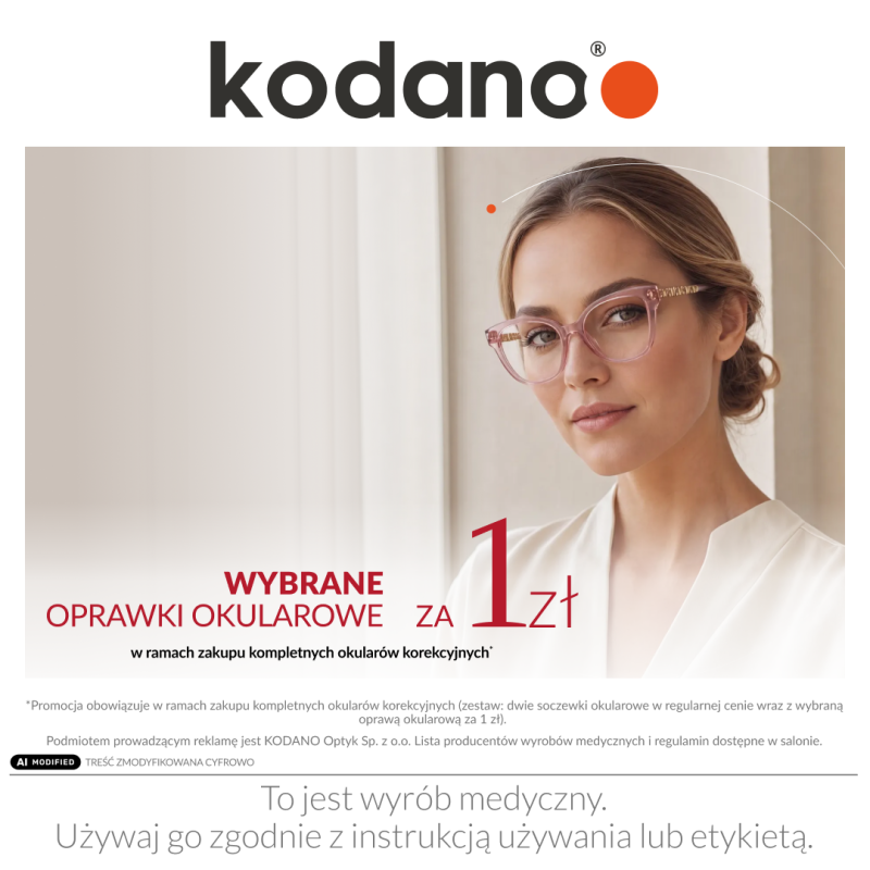WYBRANE oprawki okularowe za 1 zł! Salon Kodano Optyk w Galerii Veneda