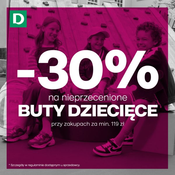 rabat -30% na nieprzecenione torby i plecaki przy zakupach za min. 119 zł.